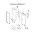 KitchenAid KFCS22EVMS00 refrigerator door parts diagram