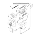 KitchenAid KFCS22EVBL00 icemaker parts diagram