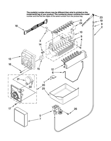 Icemaker parts