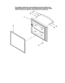 Freezer door parts, optional parts