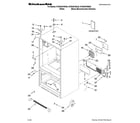 KitchenAid KFIS20XVMS00 cabinet parts diagram