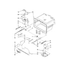 KitchenAid KFIS20XVMS00 freezer liner parts diagram