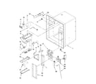 KitchenAid KFIS25XVWH00 refrigerator liner parts diagram