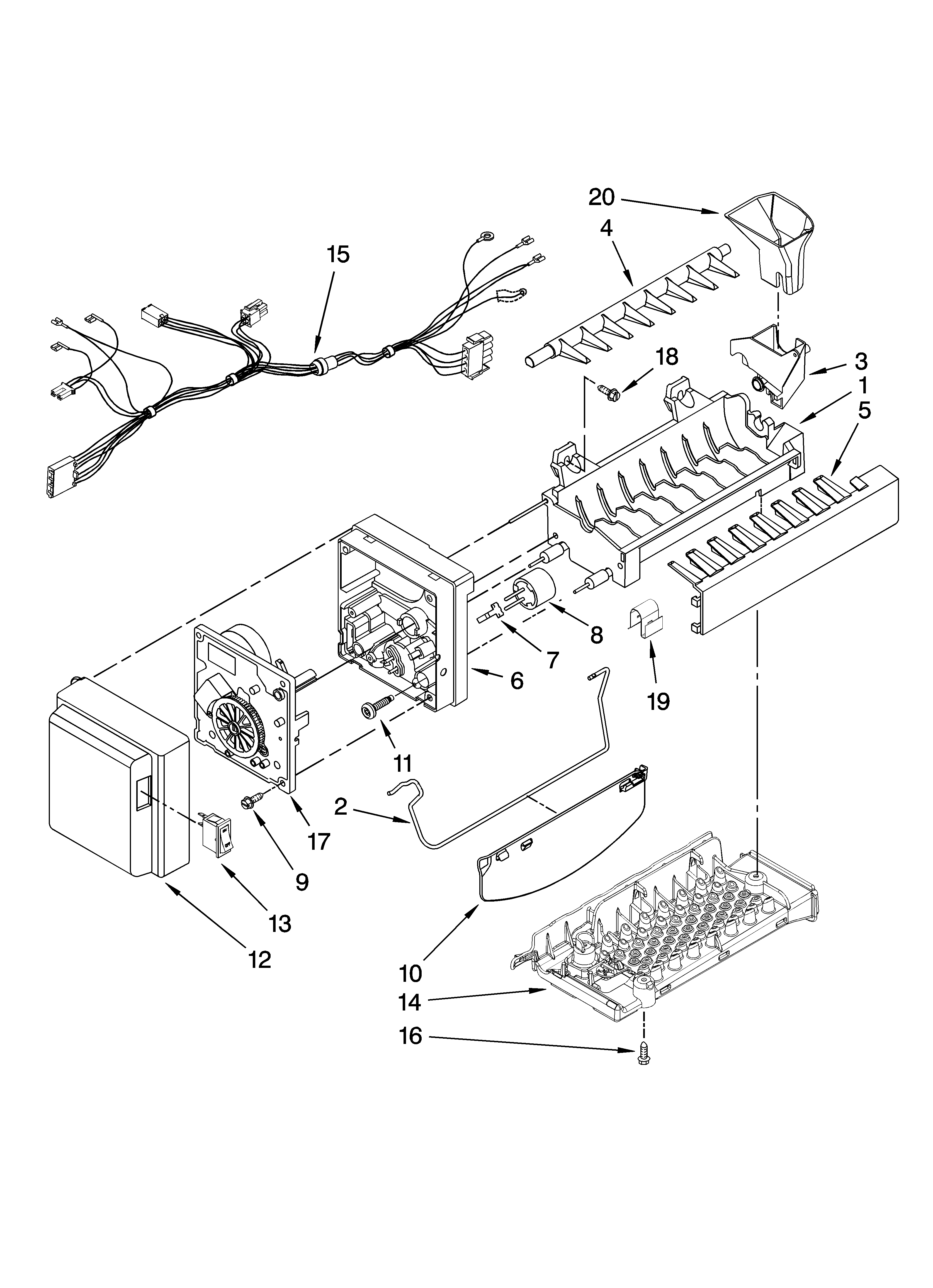 Icemaker parts
