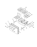 Freezer door parts