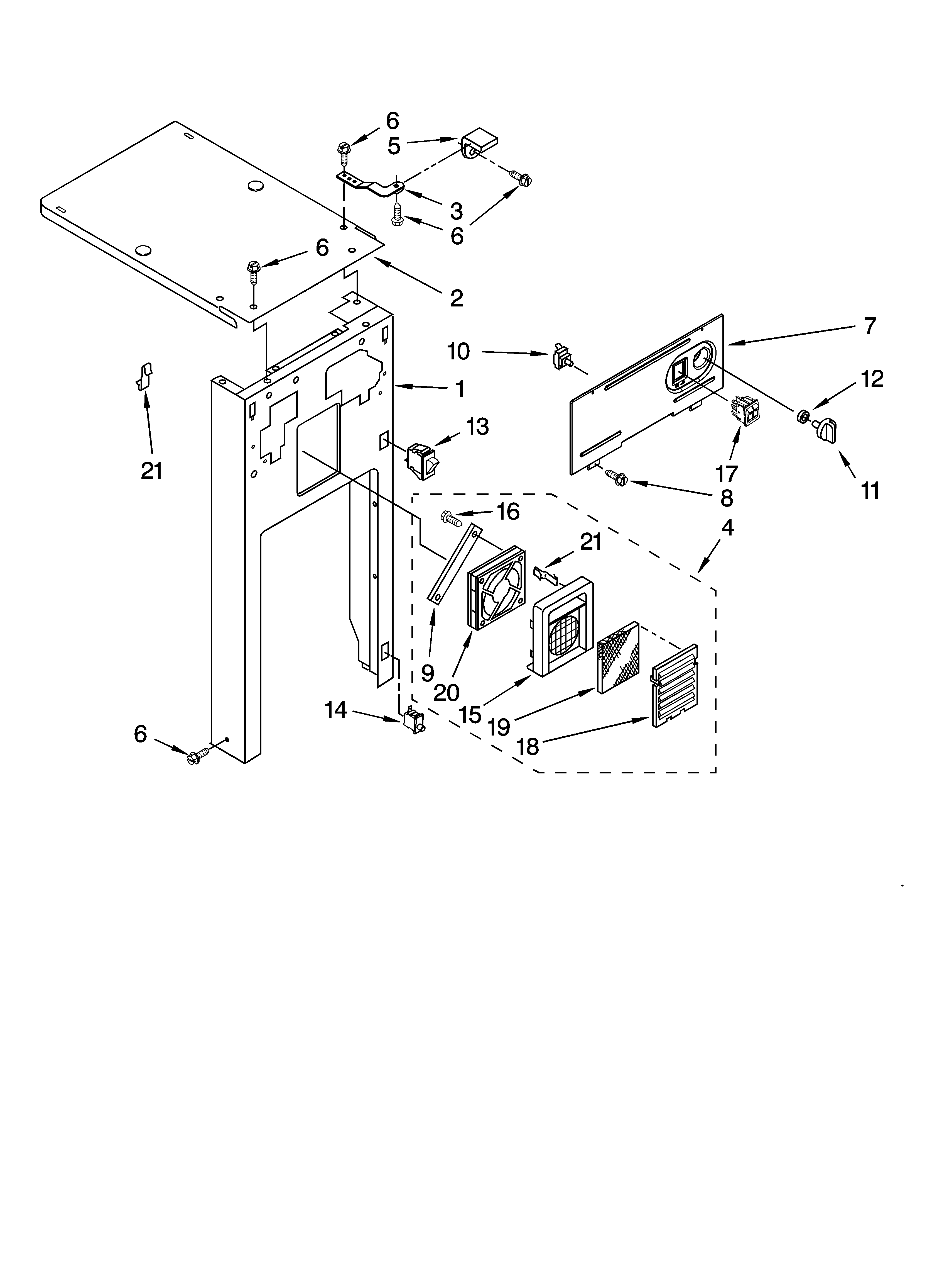 PANEL AND CONTROL PARTS