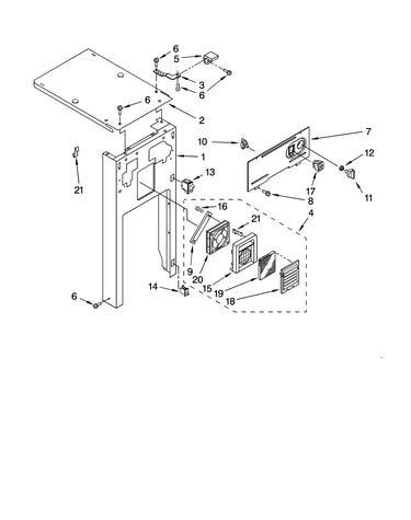Panel and control parts