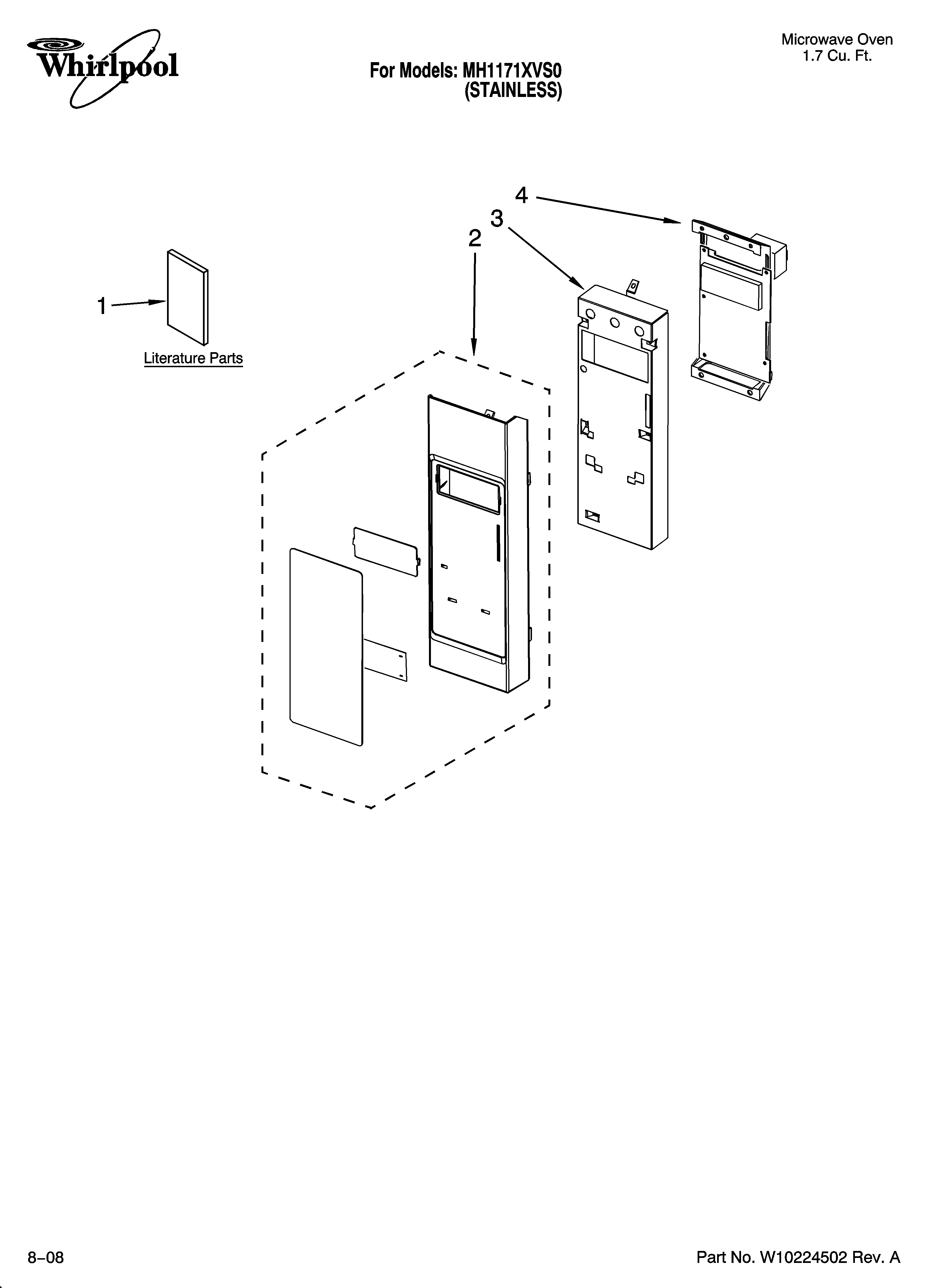 Control panel parts