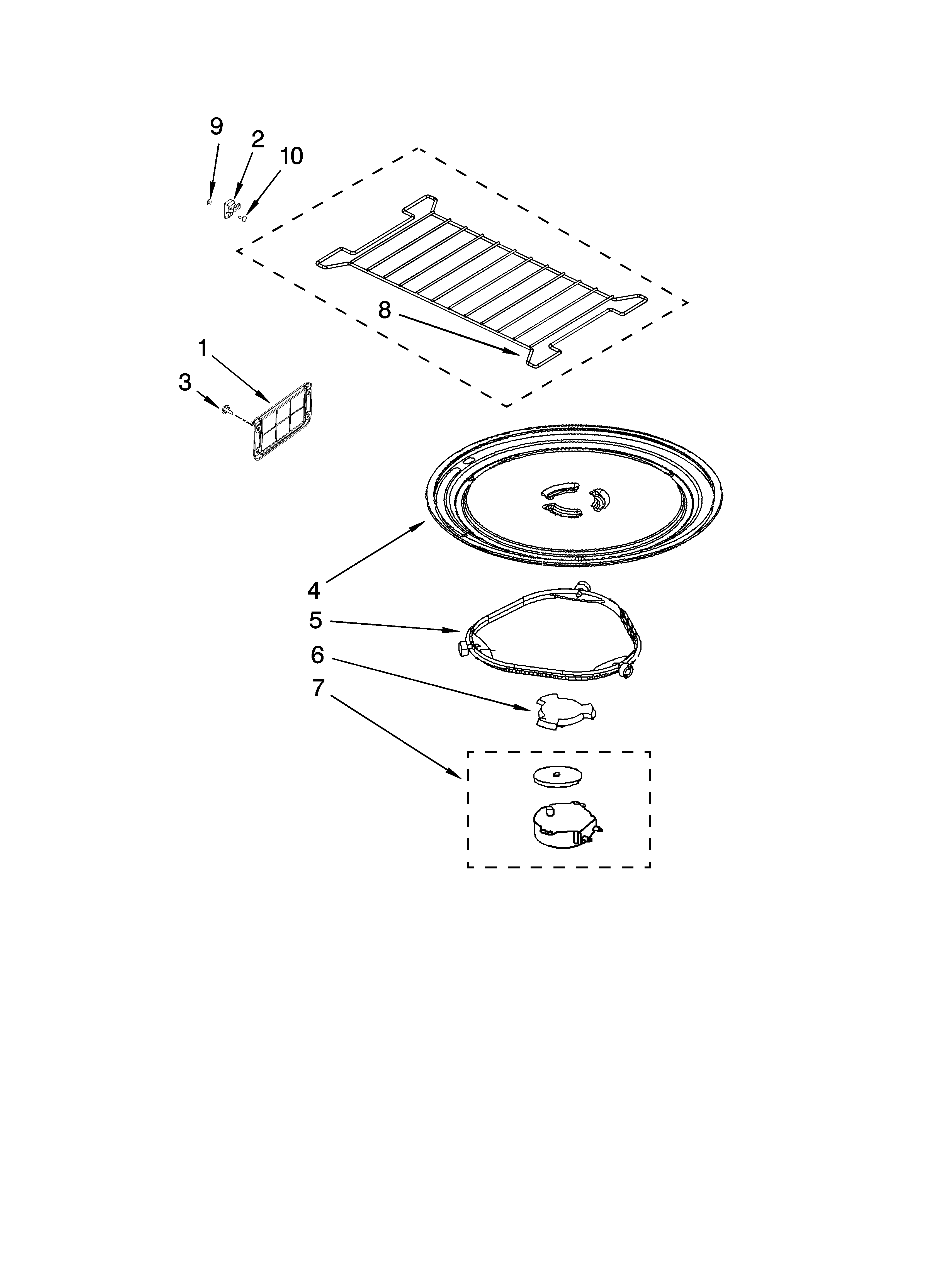 Turntable parts