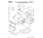 Whirlpool RBD277PVB00 lower oven parts diagram