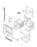 Upper oven parts