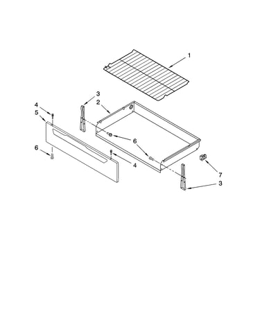Drawer & broiler parts