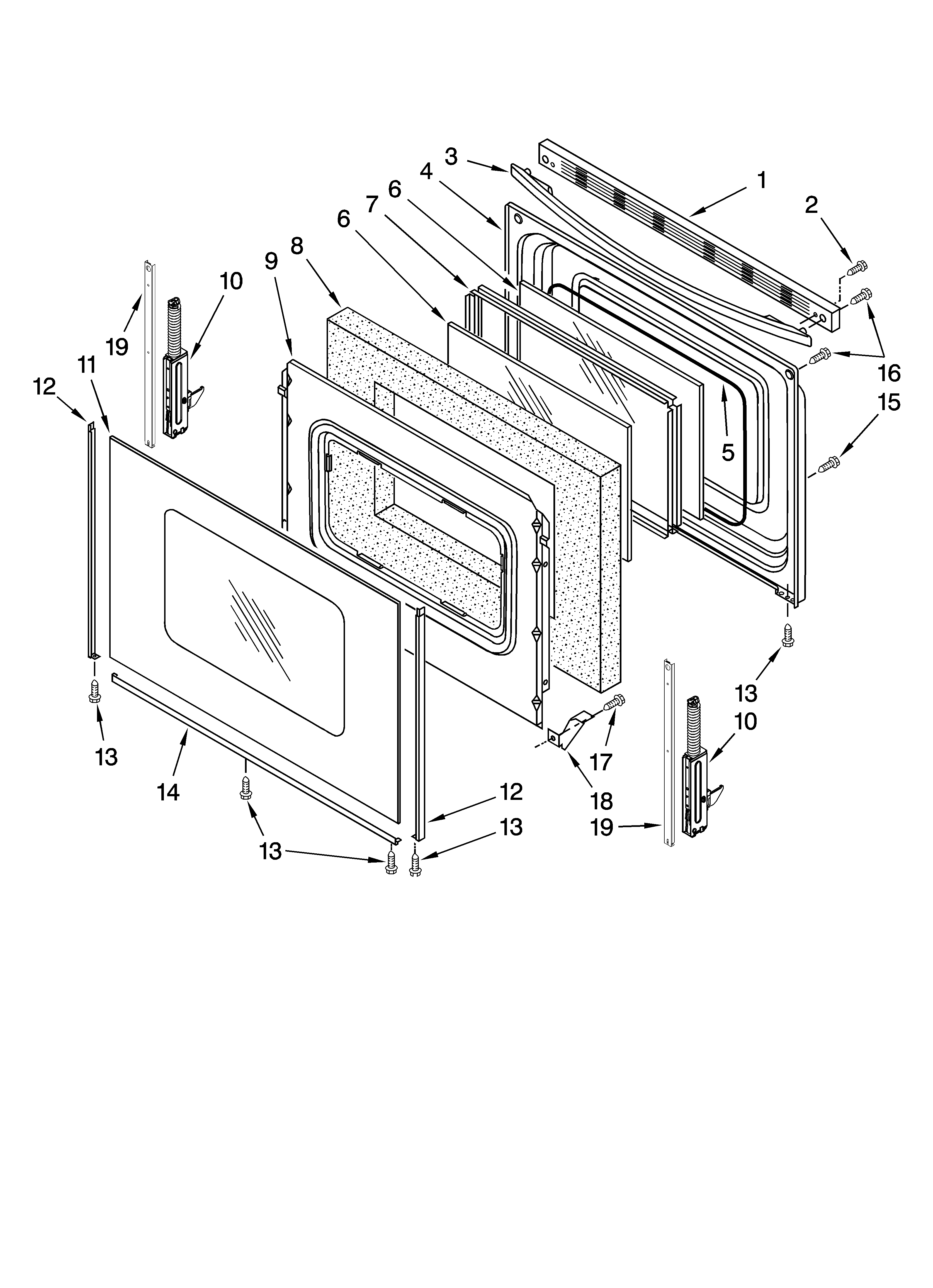 Door parts, optional parts
