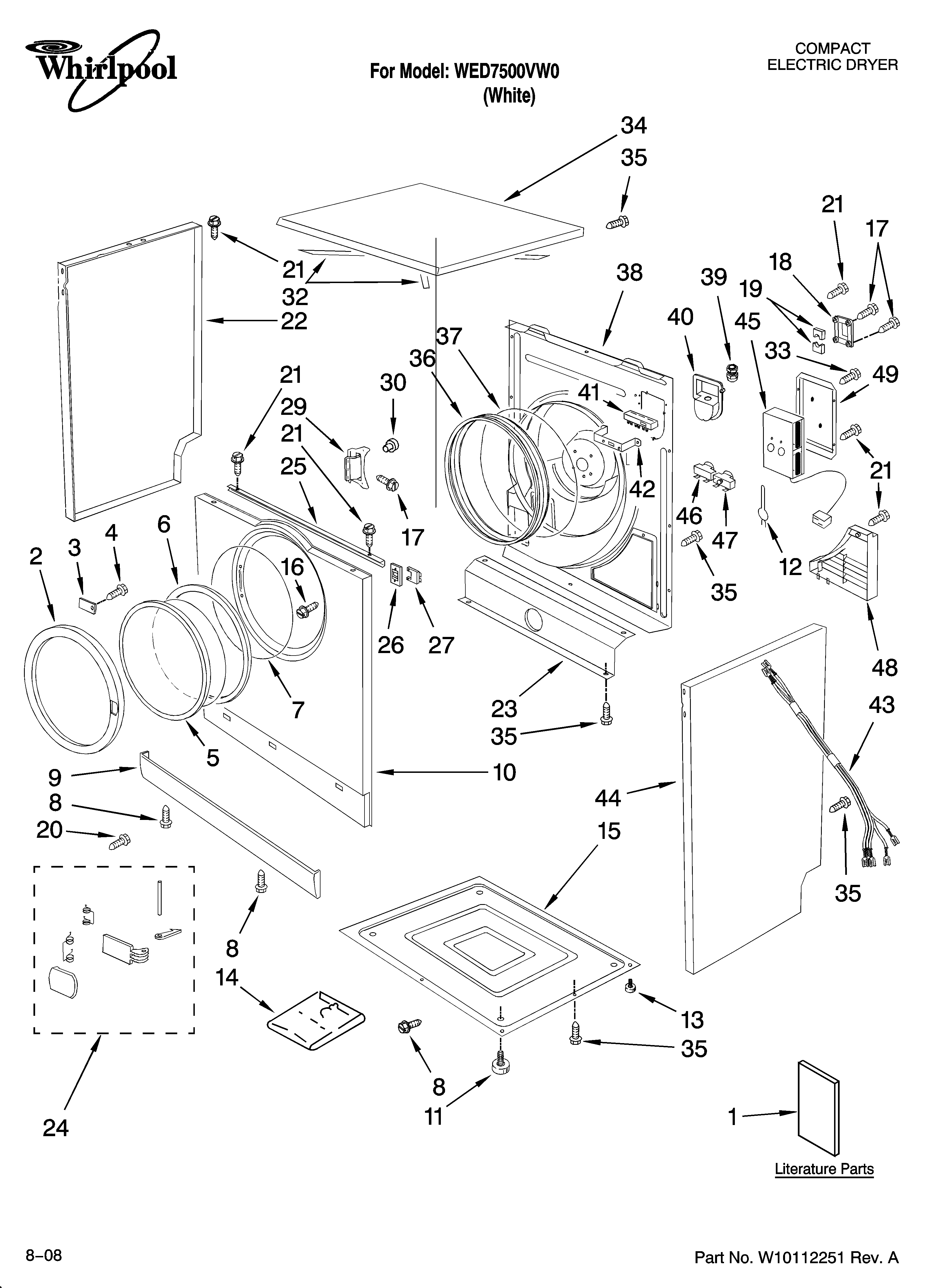 CABINET AND DOOR PARTS