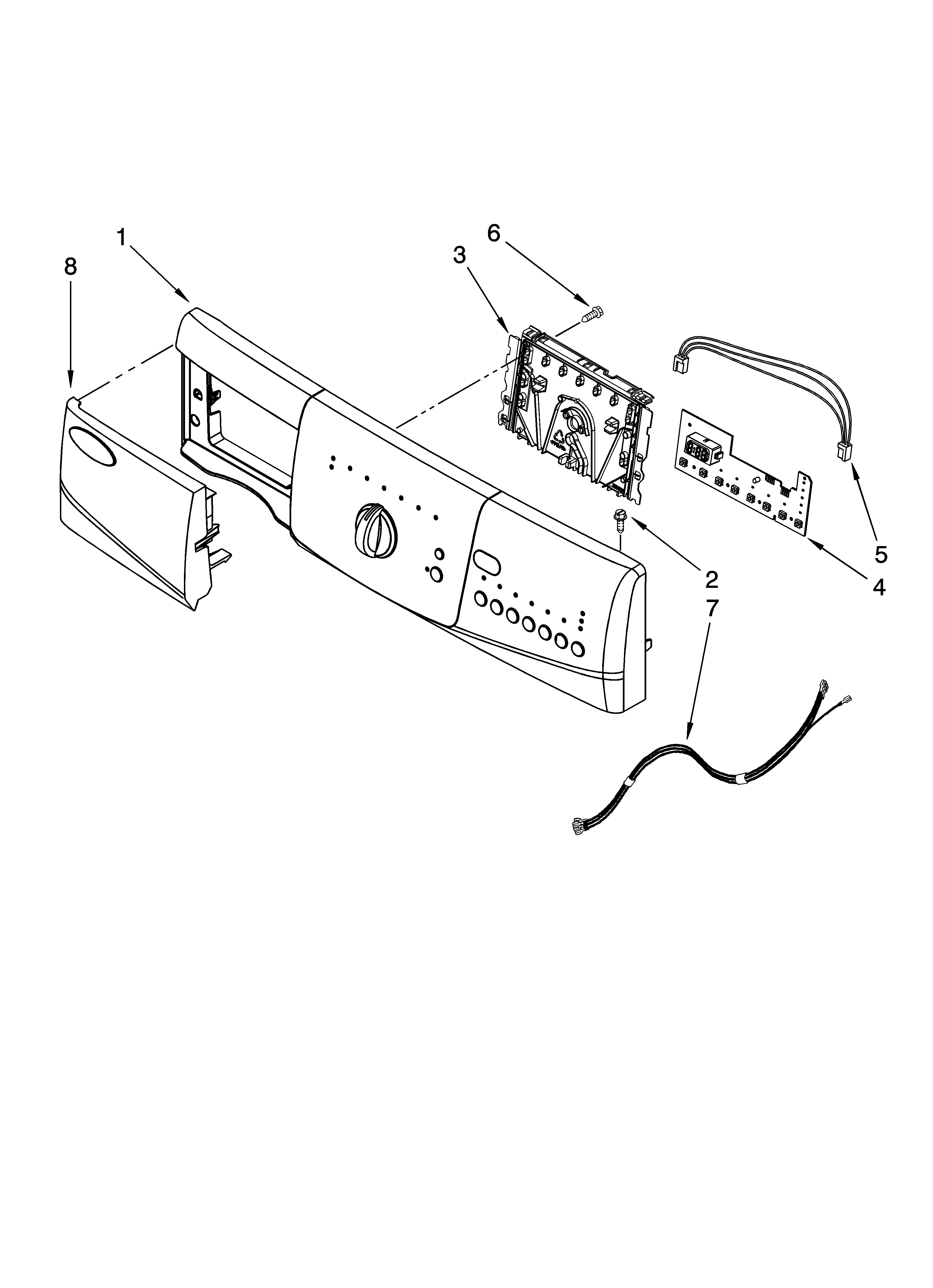 Control panel parts