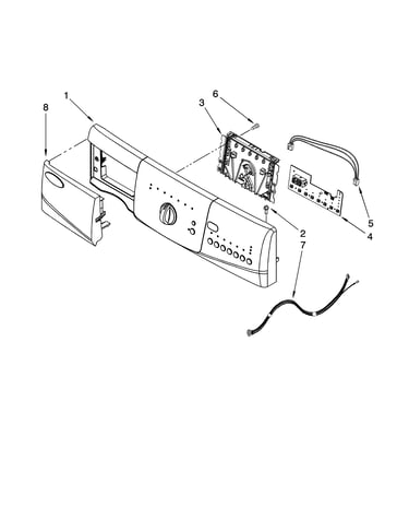 Control panel parts