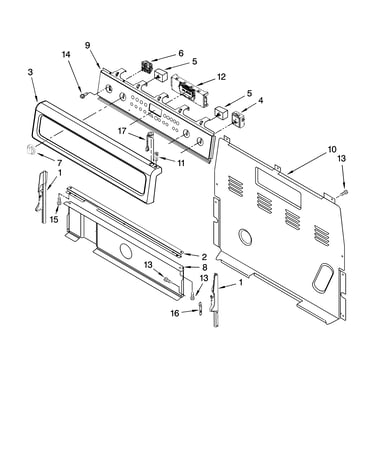 Control panel parts