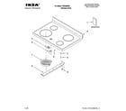 Ikea YIES366RS4 cooktop parts diagram