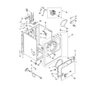 Roper YRED4340SQ0 cabinet parts diagram