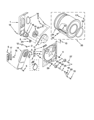 Bulkhead parts, optional parts (not included)