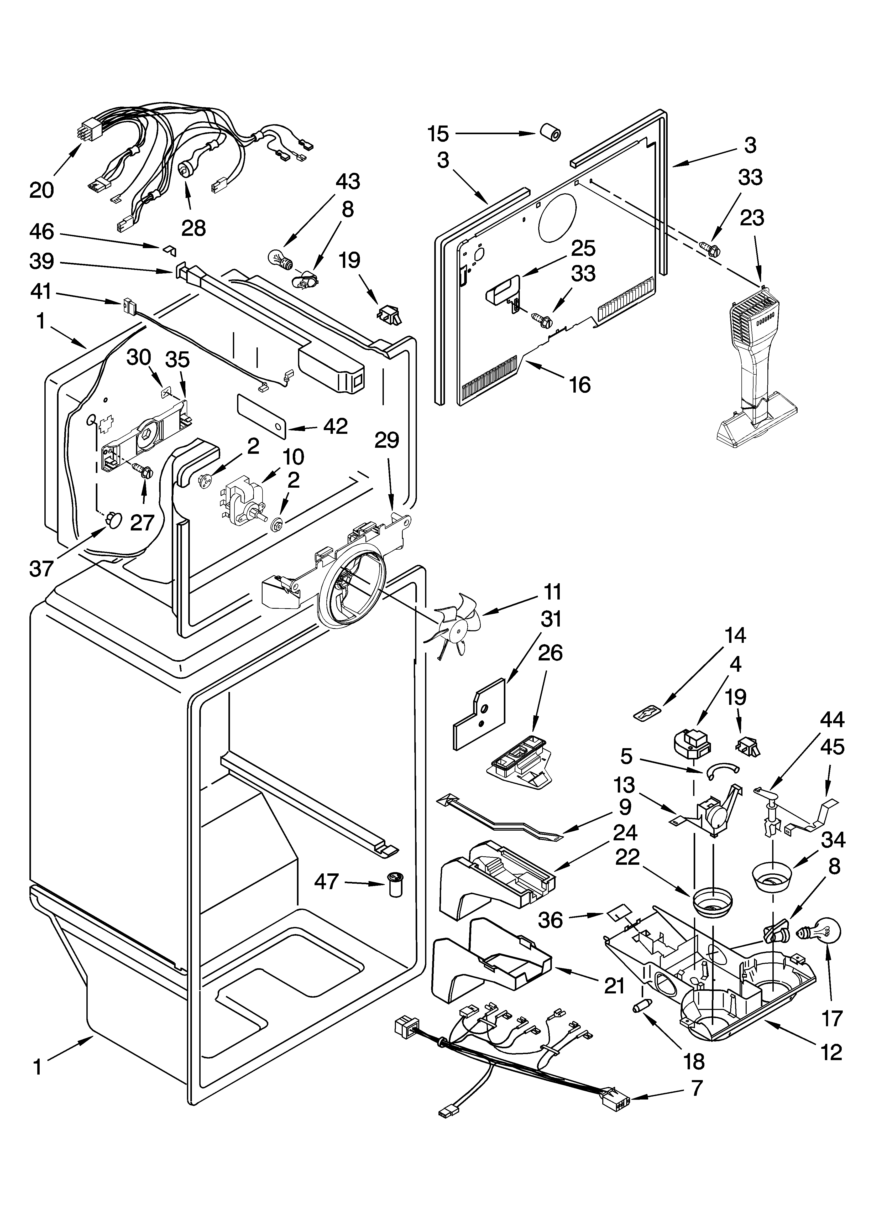 Liner parts