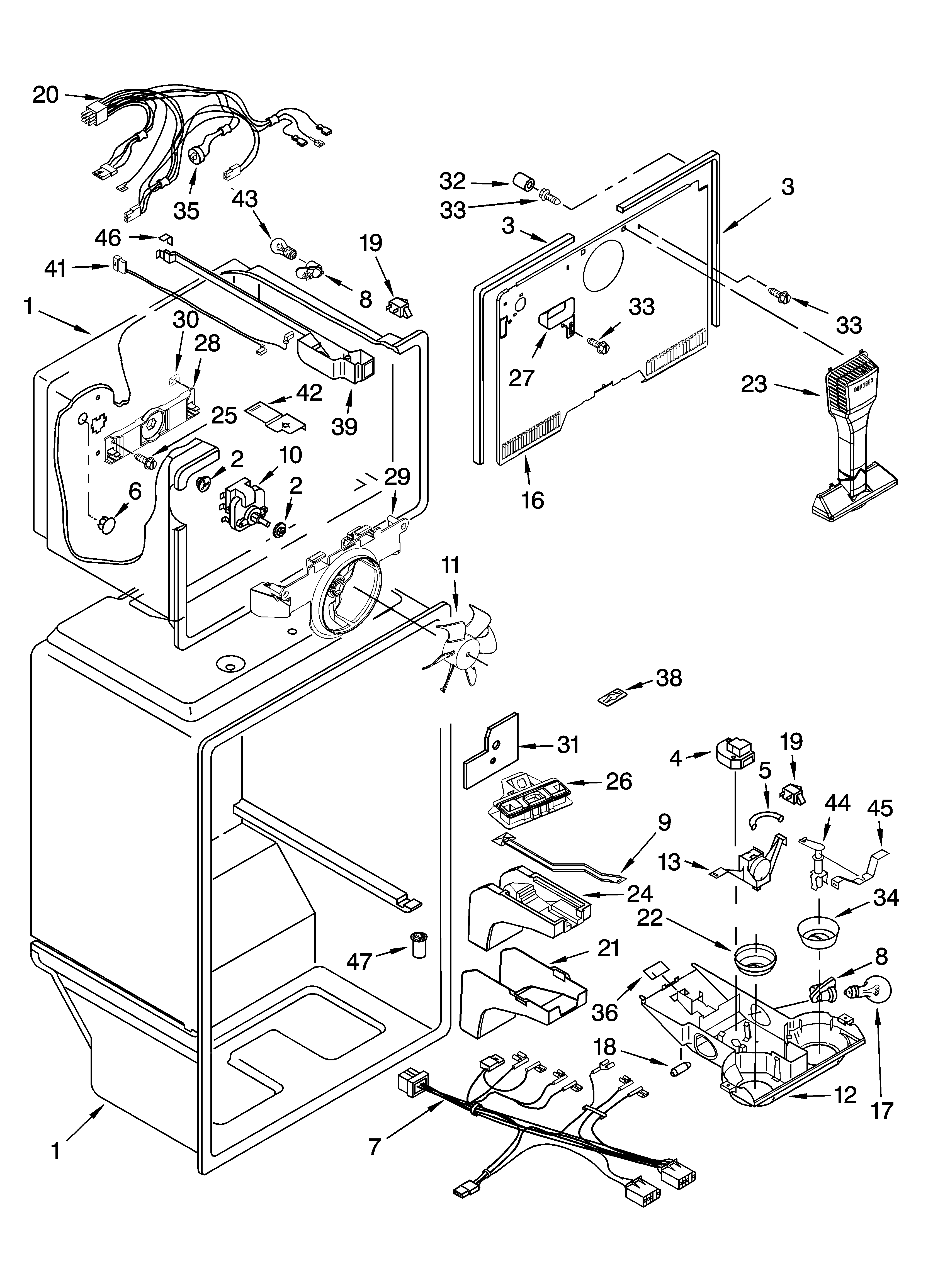 Liner parts