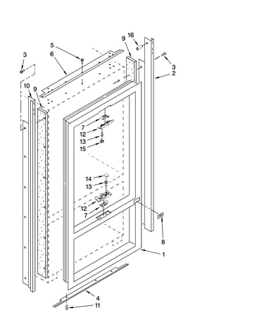 Cabinet and breaker trim parts