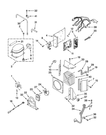Upper unit parts