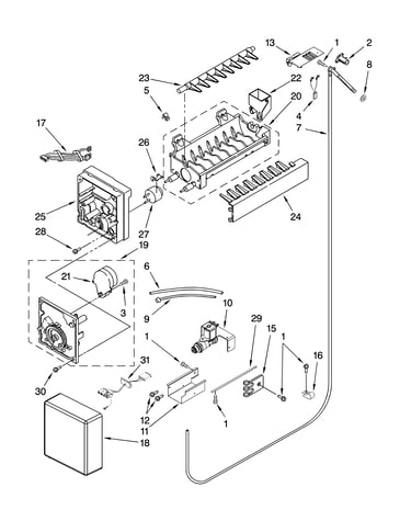 Icemaker parts