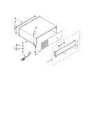 Top grille and unit cover parts
