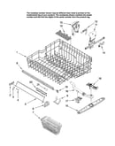 Upper rack parts
