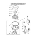 Amana ADB2500AWB40 pump and motor parts diagram