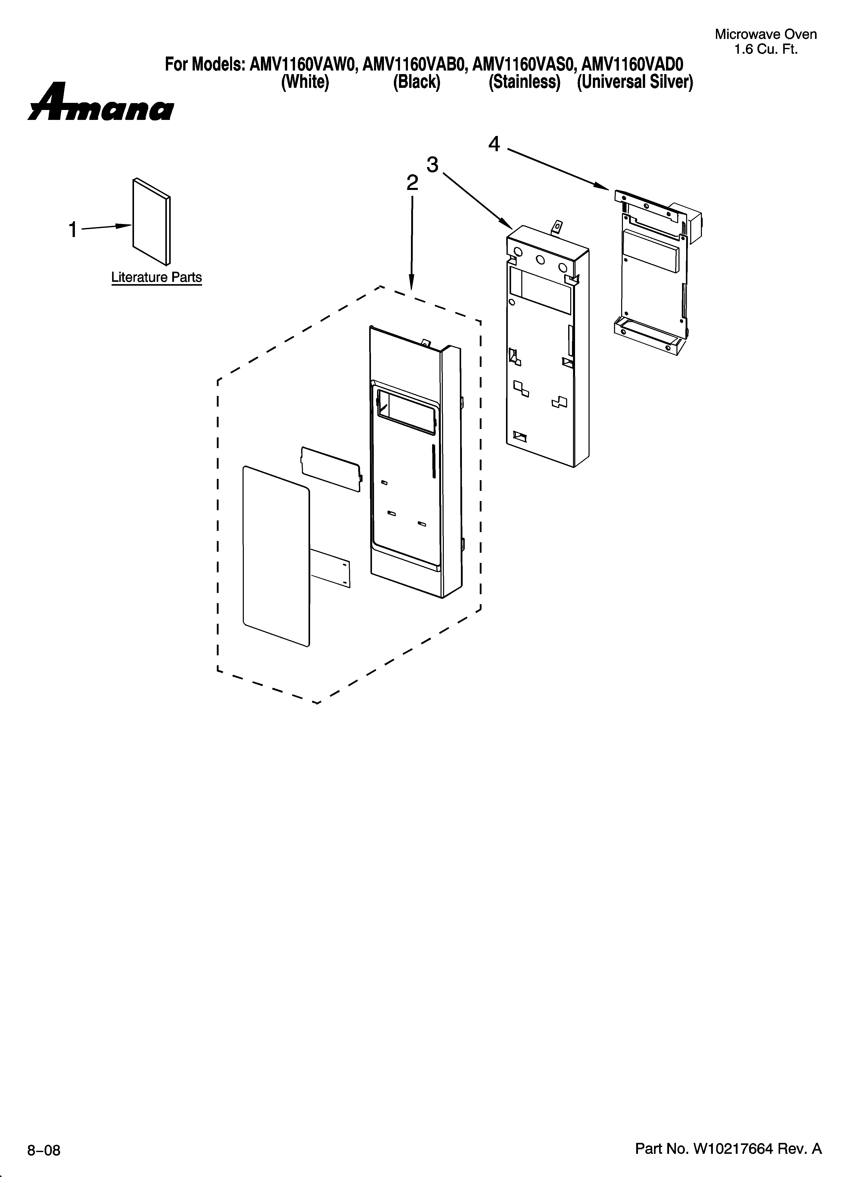 Control panel parts