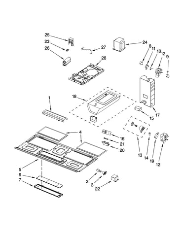 Interior and ventilation parts