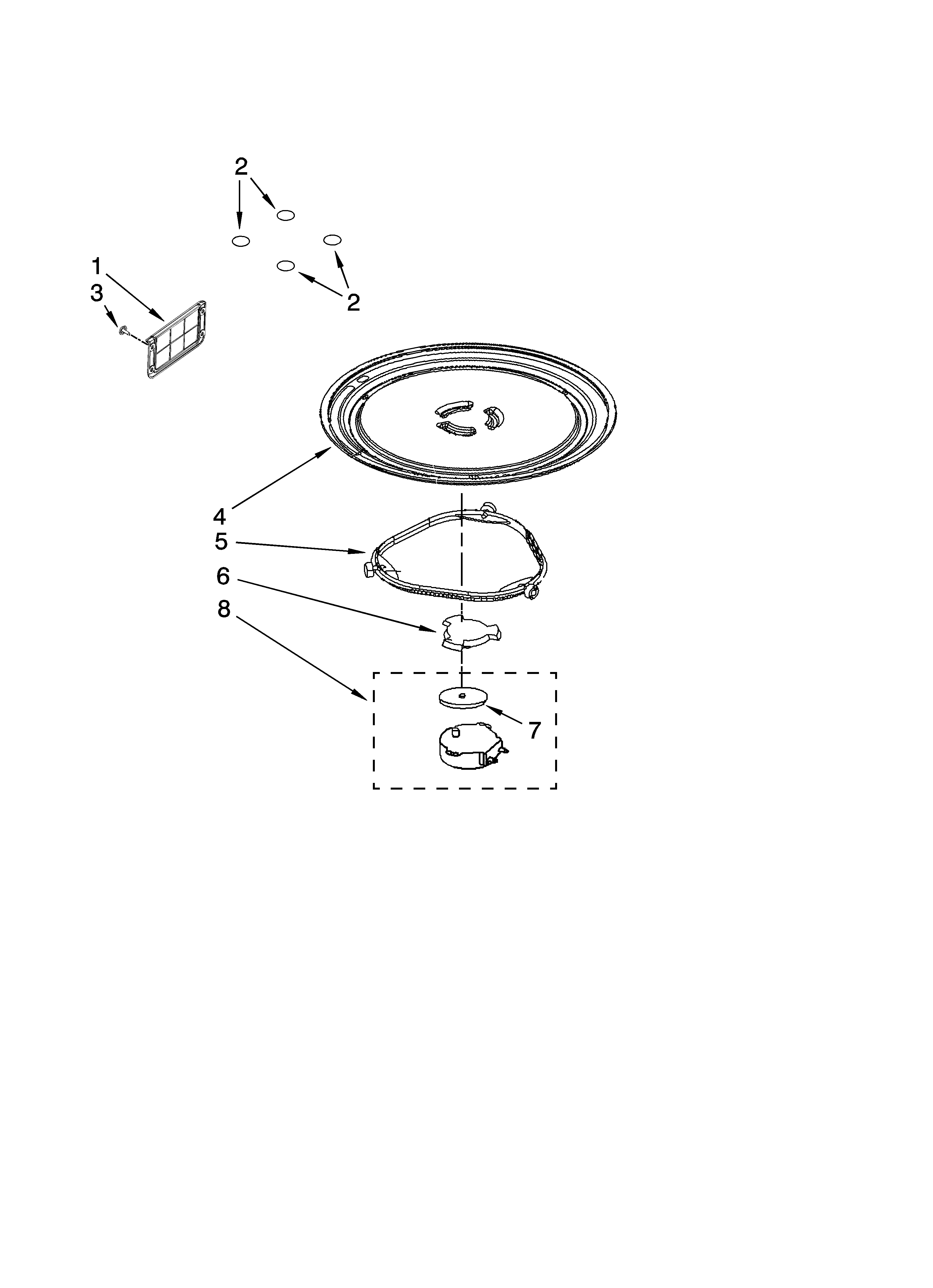 Turntable parts