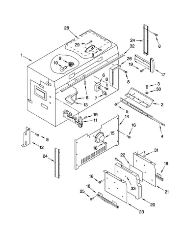 Freezer liner parts