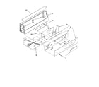 Maytag MAT14PDAWW0 control panel parts diagram