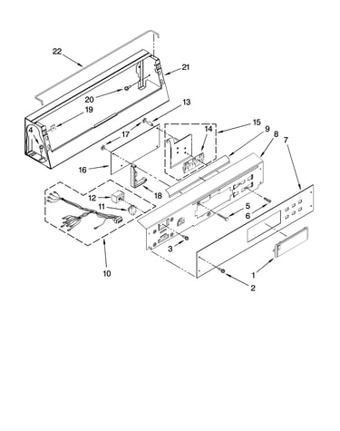Control panel parts