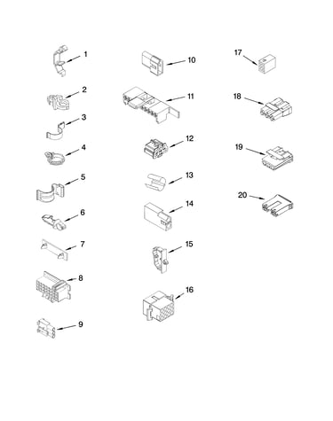 Wiring harness parts