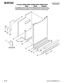 Door and panel parts
