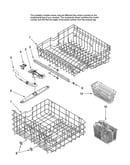 Upper and lower rack parts
