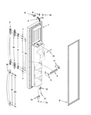 Freezer door parts