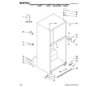 Maytag MTF2142MEB00 cabinet parts diagram