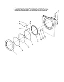 Door parts, optional parts (not included)