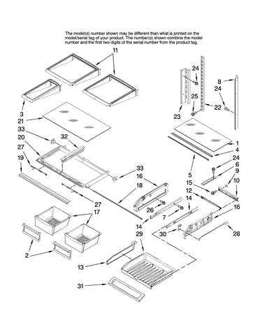 Shelf parts