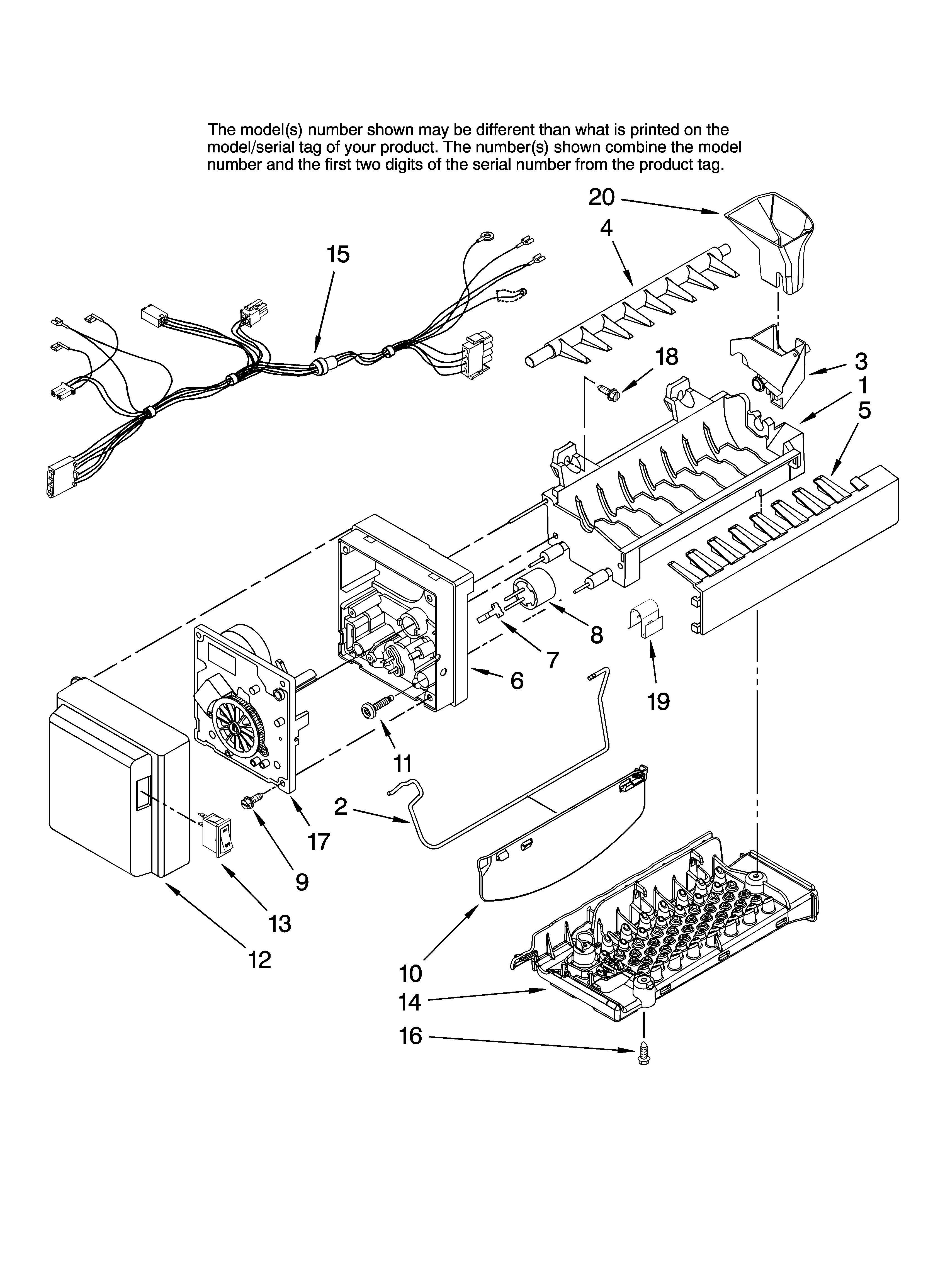 Icemaker parts