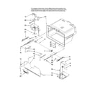 Maytag 7MI2569VEM10 freezer liner parts diagram