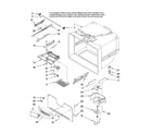 Jenn-Air JFC2290VTB10 freezer liner parts diagram