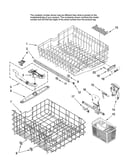 Upper and lower rack parts