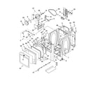 Maytag MEDB700VQ0 cabinet parts diagram